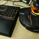 I also adjusted the Razer Chroma of my keyboard to match the orange glow, because something is wrong with me.